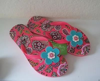 Vera Bradley Flip Flops - Call Me Coral - New With Tags! • $29