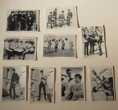 9 Cards. The Beatles. A. & B.C Chewing Gum. Nos.303132333436394142. • £5