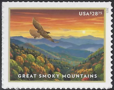$35.40 • Buy US Stamps 2023, $28.75 Express Mail Great Smoky Mountains, Single. Scott #5748
