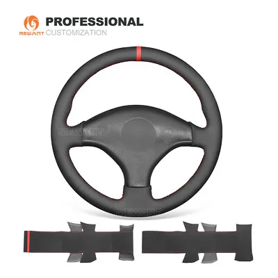 Black Suede Steering Wheel Cover For Honda Civic 6 EK CTR EK3 EK4 Type R Sir EK9 • $95.69