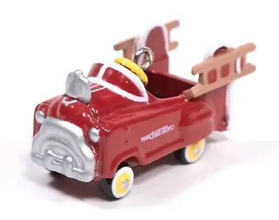 Tiny Murray Fire Truck Miniature Kiddie Car Hallmark Christmas Ornament 1996 • $8.99