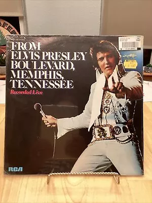 Elvis Presley Lp  From Elvis Presley Boulevard Live Rca Apl1-1506 Sealed • $45