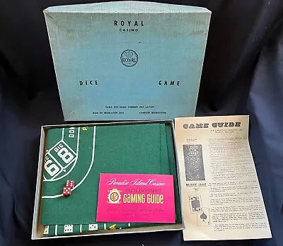 Royal Casino Dice Game Vintage • $4.99