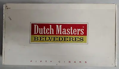 Dutch Masters Belvederes Cigar Box Empty Vintage Holds 50 Cigars • $9.99