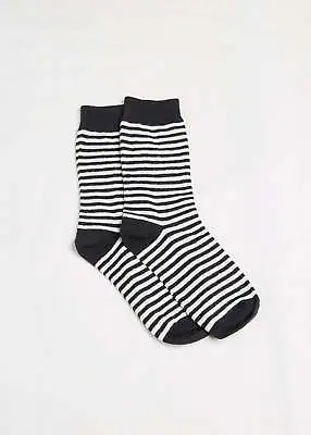 Hemp Daily Socks / Black Stripe • £15.63
