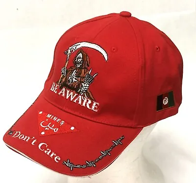 Afghanistan Operation Enduring Freedom Mines Don't Care Be Aware Cap Hat OS • $14.99