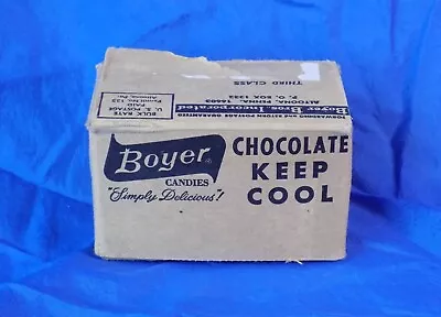 Boyer Candies Prize Box Mallo Cup Smoothies Altoona PA Box Only • $4.78