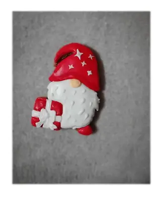 Xmas Elf Gonk Gnome Cookie Pastry Biscuit Cutter Icing Fondant Clay Kitchen • £16.99