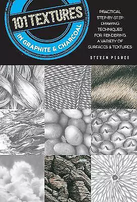 101 Textures In Graphite & Charcoal - 9781633225824 • £9.91
