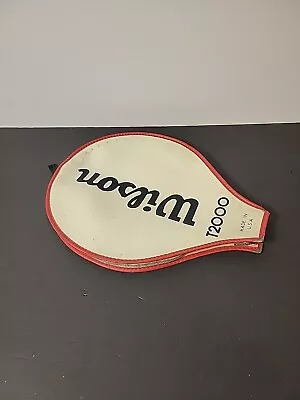 Vintage Wilson T2000 Retro Tennis Racket Racquet T-2000  Case Bag Only See Photo • $15.99