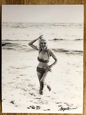 Marilyn Monroe Bikini Beach  Photo By George Barris 8x6 Lovely Smile Summer 1962 • $12.63