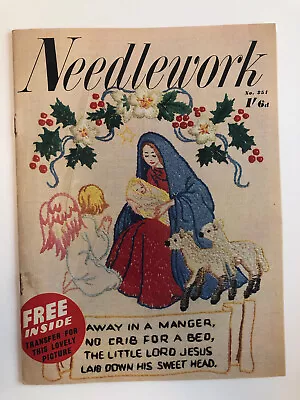 Weldons Needlework Magazine No 251 Vintage Includes Transfer • £5