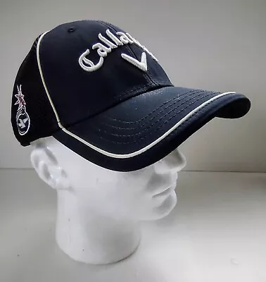 Callaway Tour Authentic Hat Black/White Mesh Back Sz S/M • $9.95