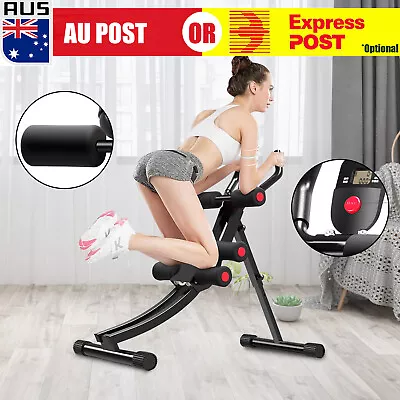 Abdominal Cruncher Machine Waist Power Trainer AB Glider Shaper Exercise I • $119