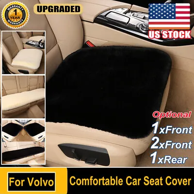 2024 For Volvo Faux Wool Car Seat Cover Cushion Mat For Front/Rear Auto Interior • $15.70