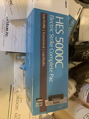 Assa Abloy Hes 5000c Electric Strike Complete W Faceplate Option Kit Open Box!! • $85