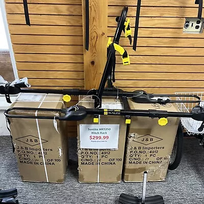 Sunlite HRT250 Bike Hitch Rack. New. 2 Bike Capacity. 1.25 Or 2 Inch Receiver. • $200