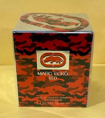 MARC ECKO RED Cologne For Men 1.7 Oz 50 Ml Eau De Toilette Spray NEW IN BOX • $37.95