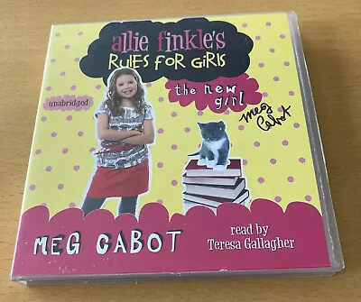 THE NEW GIRL By Meg Cabot (CD-Audio 2008) TALKING BOOK 4CD KIDS GIRLS BOYS FUN • £4.95