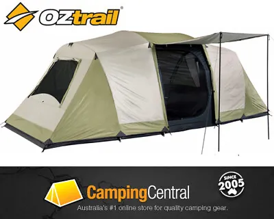 $239.95 • Buy OZTRAIL SEASCAPE TENT (3-ROOM) SLEEPS 10 Dome Family 10 Man Person Tent