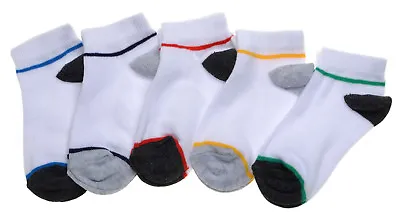£5.25 • Buy 5 Pairs Of Babies Trainer Socks