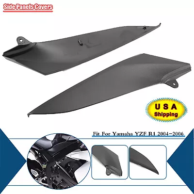 L&R ABS Tank Side Fairing Panel Gas Trim Cover Fit For Yamaha YZF R1 T/C Raven • $25.98