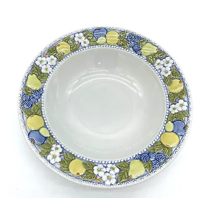 Metlox Poppytrail Vernon Ware Florence Pattern Round Vegetable Bowl 10 3/4  • $12.50