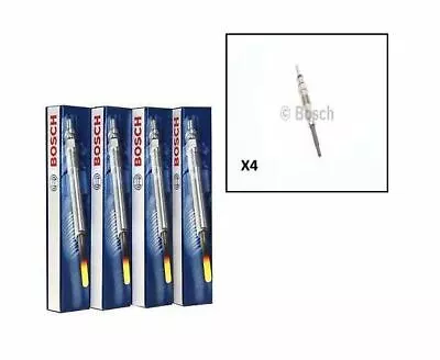 £33.99 • Buy For BMW E60 E61 520d M47N2 Engs Glow Plugs Set Of4 BOSCH  BMW Oe No.12237786869