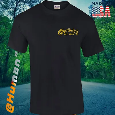 Martin & Co Guitars Logo Men's T Shirt Size S - 5XL Usa • $21.99