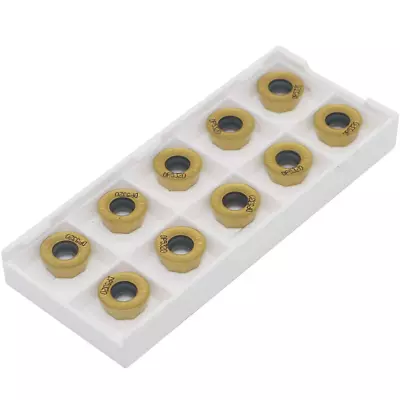 10Pcs Carbide Milling Insert RPMT1204 （ R6）RoundCnc Milling Machine  • $27.55