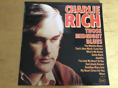 Vinyl Lp Charlie Rich Those Midnight Blues  • £1.99