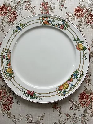 Vintage Villeroy & Boch Mon Jardin Round  Chop Plate 12  Good Condition • $12