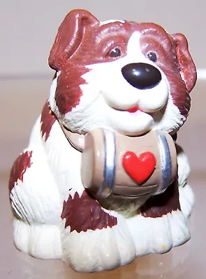 1995 NEW Hallmark Valentine Merry Miniature SAINT BERNARD DOG Never Used QSM8017 • $11.86