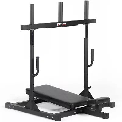 Titan Fitness Vertical Leg Press Machine 400 LB Capacity (Brand New) • $320