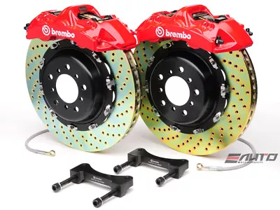 Brembo Front GT Brake 6pot Caliper Red 380x32 Drill Disc IS-F ISF 08-13 USE20 • $4895