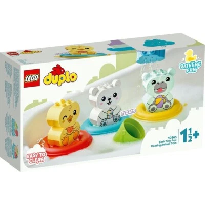$22.50 • Buy LEGO 10965 DUPLO Bath Time Fun: Floating Animal Train Bath Toy For Babies And To