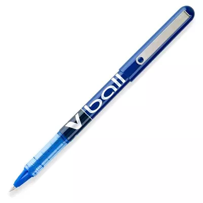 35201 Pilot VBall Stick Rolling Ball Pen Blue Ink Ex Fine 0.5mm Pack Of 2 • $9.80