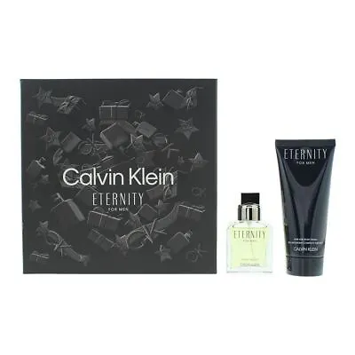 Calvin Klein Eternity For Men 2 Pcs Gift Set: EDT 30ml - Body Wash 100ml For Men • £30.47