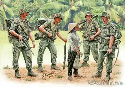Patroling Vietnam War Series 1/35 MasterBox 3599 • £8.66