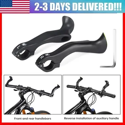 Ergonomic Design Mtb Bicycle Inner Bar Ends Road Gravel Mountain Bike Handlebar • $16.96