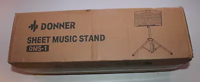 Sheet Music Stand With Light DMS-1 Portable Metal Music Stand Tabletop. Sealed. • $27.99