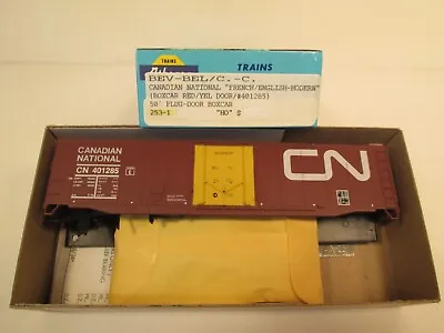 Canadian National 50' Plug Door Box Car # 401285 - Athearn - Bev Bel • $14.99