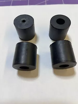 Four Norris Masters Log Cabin Rubber Bumper Feet • $8