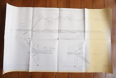 1983 Derby London Rd Birmingham Prrof House TOPS Railway Track Plan Map Ref 4 • £12.99