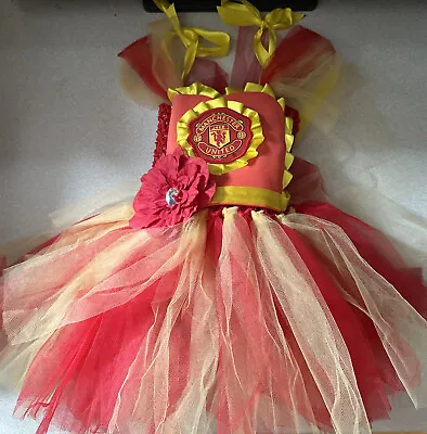 Baby Girl Man United Party Dress  9-12 Mth • $2.51