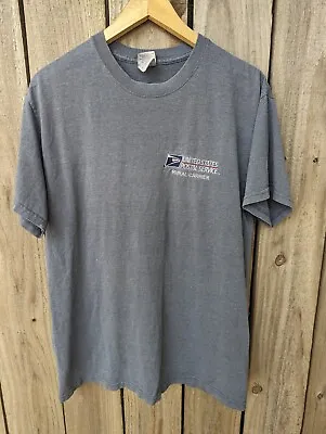 United States Postal Service Rural Carrier T Shirt Medium Short Sleeve • $19.99
