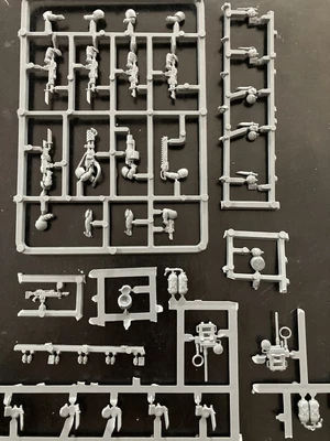 $0.99 • Buy Warhammer 40k Imperial Guard Army Cadian Shock Troopers Bits Lot Games Workshop