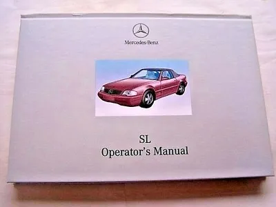 2001 Mercedes Sl500 Sl600 Owners Manual Parts W129 Service 2000 New Original • $159.99