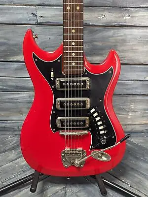 Used 1960s Hagstrom III Electric Guitar With Gig Bag • $1299