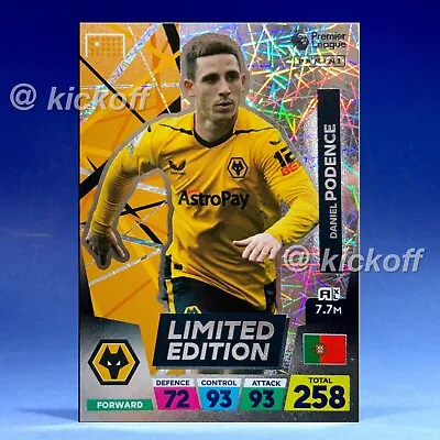 £10.95 • Buy Panini Adrenalyn XL 2022-2023: PODENCE - LIMITED Edition. Wolves. New